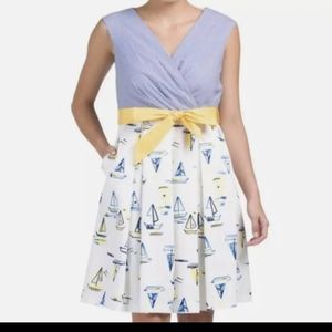 Chetta B Sailboat Dress Size 6